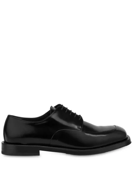 Oxford Moschino din piele negru
