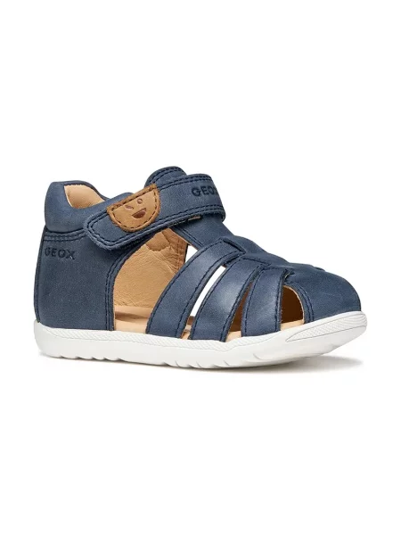 Geox sandály kožené SANDAL MACCHIA