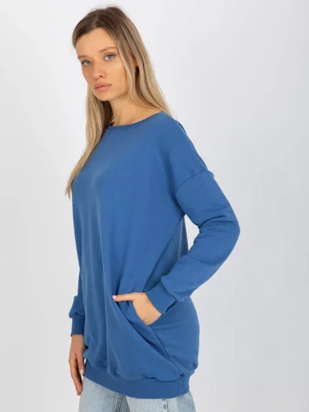 Hanorac Fashionhunters albastru