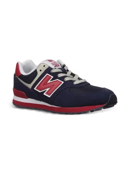 Top New Balance cu autograf alergare albastru