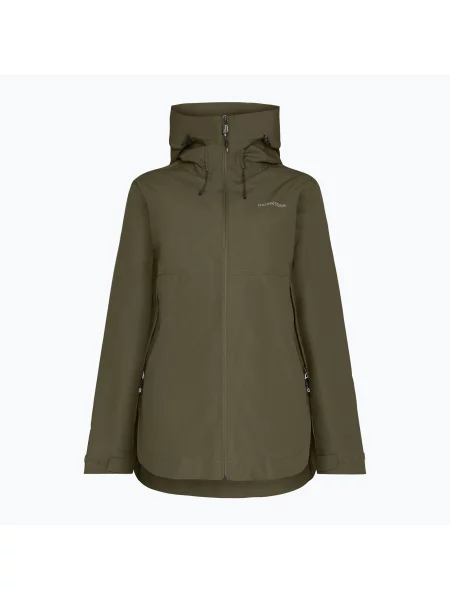 Geacă de ploaie pentru femei Didriksons Tilde 4 deep green verde
