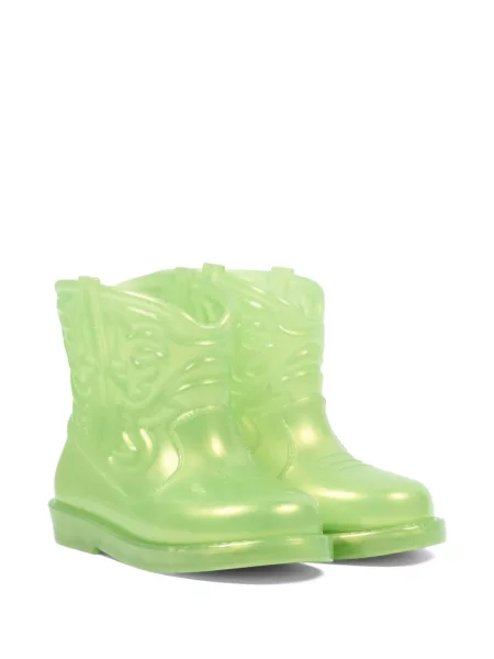 Dětské kotníkové boty Mini Melissa zelené