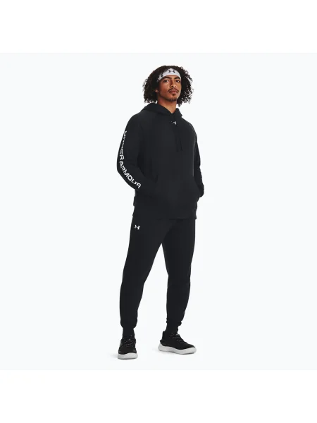 Мъжки спортен костюм Rival Fleece Suit black/white на Under Armour бяло