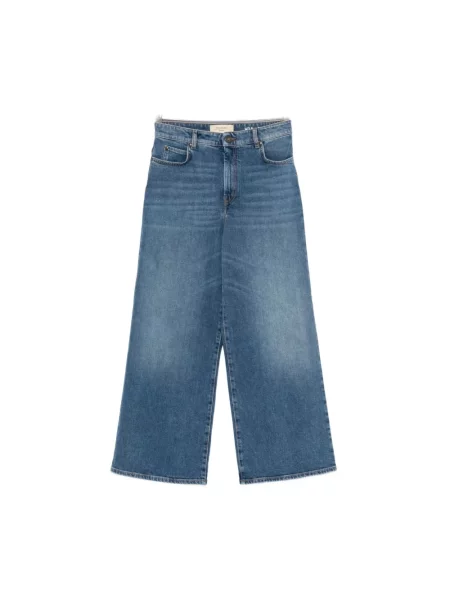 Jeansy Weekend Max Mara niebieskie