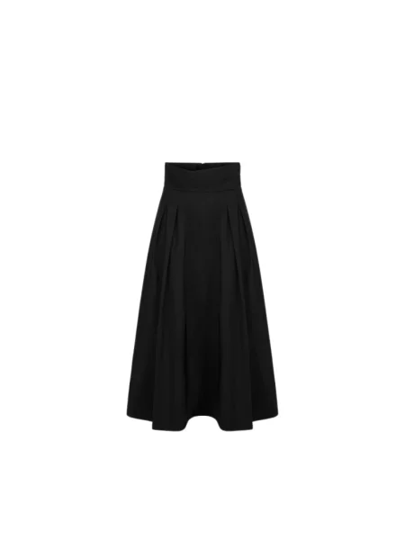 Spódnica midi Elisabetta Franchi czarna