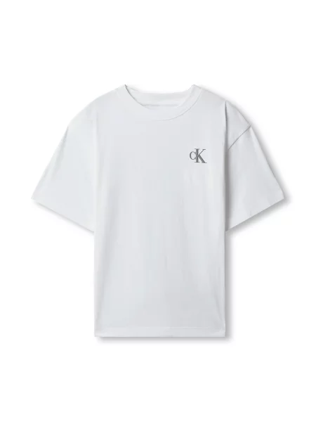 Calvin Klein Jeans tričko detské biela