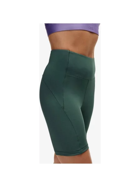 Legginsy krótkie Casall Bike high waist las XS zielony