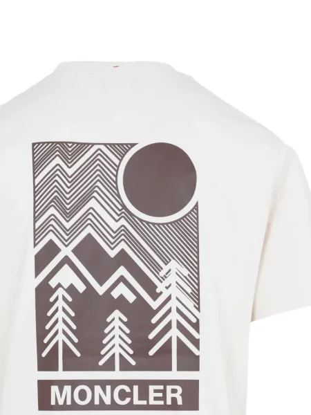 Tricou Moncler Grenoble alb
