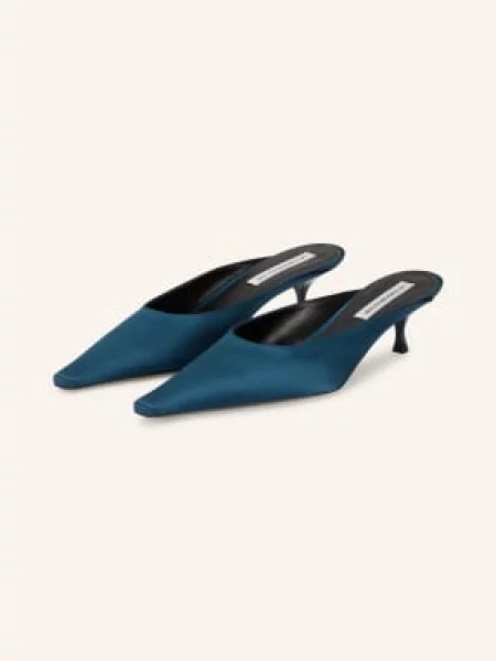 Victoria Beckham Mules tmavě modrá