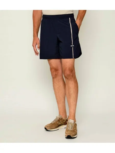 BOSS GREEN Pantaloni scurți SH_TOC Game 8 inch verde