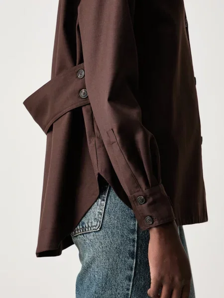 Шерстяная рубашка Trussardi