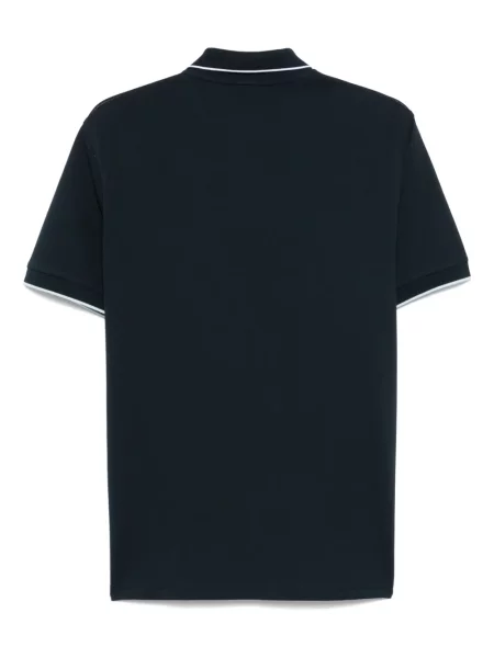 Polo Sun 68 cu broderie albastru