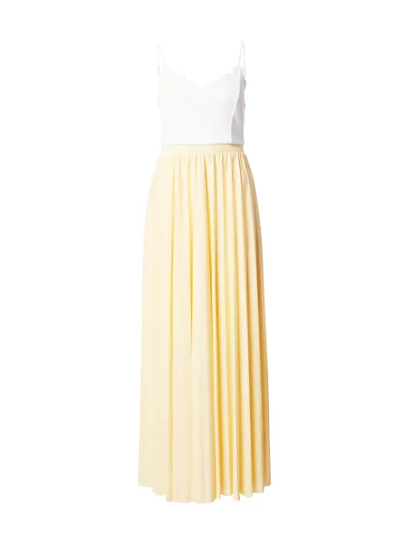 ABOUT YOU Rochie Mara galben deschis alb