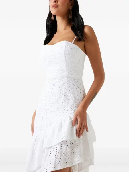 Rochie Guess cu broderie alb