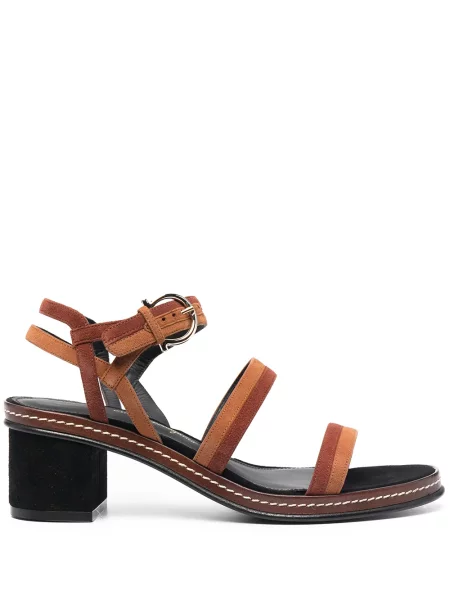 Sandale Ferragamo din piele maro