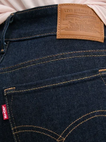 Дънки Levi's® от рипсено кадифе с качулка черно