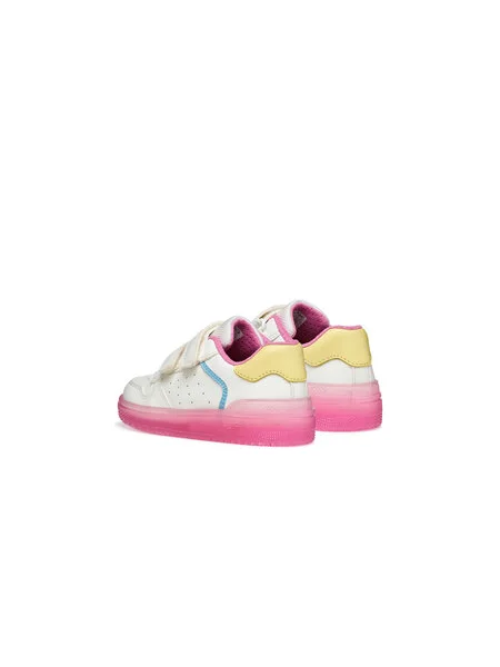 Sneakersy Geox J Washiba Girl D biela