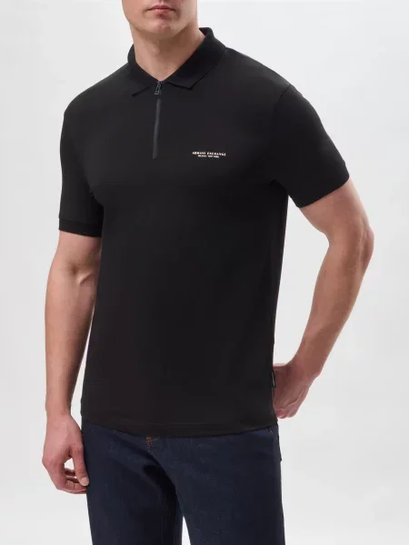 Поло Armani Exchange чорне