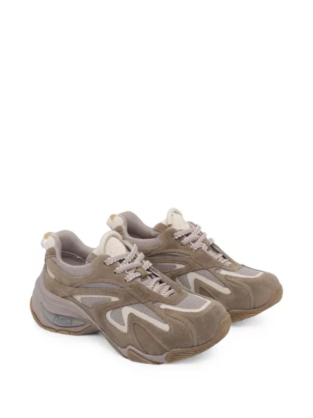 Sneakerși Ash din piele de căprioară maro