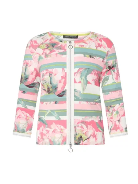 Kurtka koszulowa Betty Barclay różowa