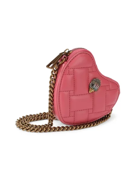 Kurt Geiger London torebka crossbody z imitacji skóry różowa
