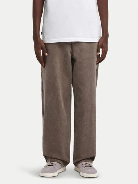 Element Pantaloni din Big Carpenter Canvas maro