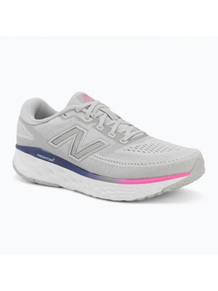 Încălțăminte de alergare pentru femei New Balance Fresh Foam Evoz V4 grey matter/pink heat/blue oyster gri