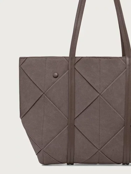 Calvin Klein torebka shopper brązowa