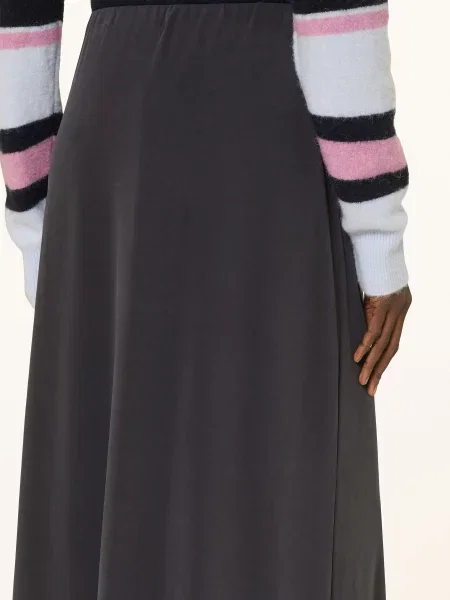 Samsøe Samsøe Spódnica Z Dżerseju Sasusanna schwarz