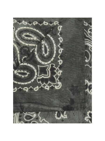Szal Golden Goose z wzorem paisley zielona