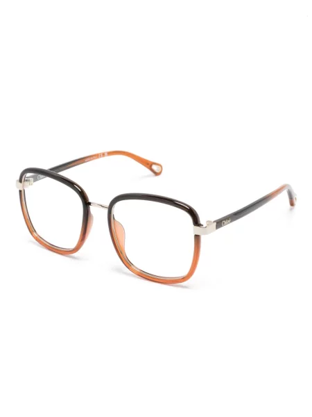 Okulary przeciwsłoneczne Chloé Eyewear brązowe