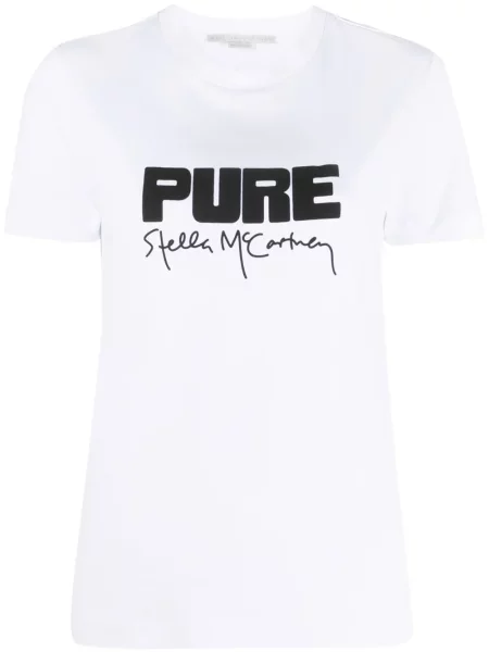 Tricou Stella Mccartney cu imagine alb