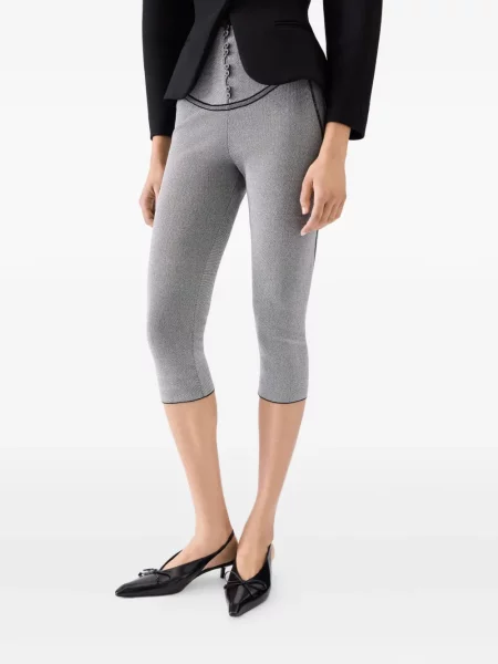Decupat pantaloni Jacquemus gri