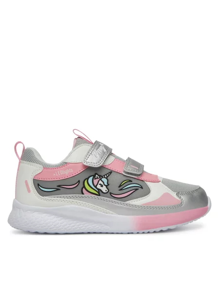 Sneakersy Primigi stříbrné