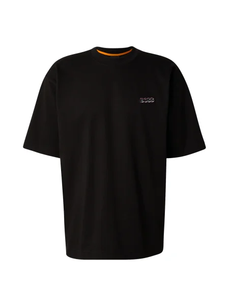 BOSS ORANGE Tricou Te_Mixdenim negru