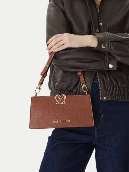 Torebka LOVE MOSCHINO brązowa