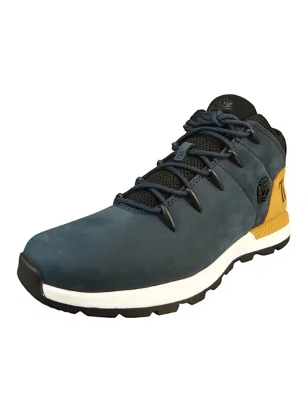 Sneakersy Timberland skórzane niebieskie