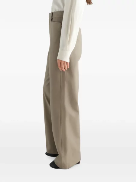 Pantaloni Lemaire din țesătură twill