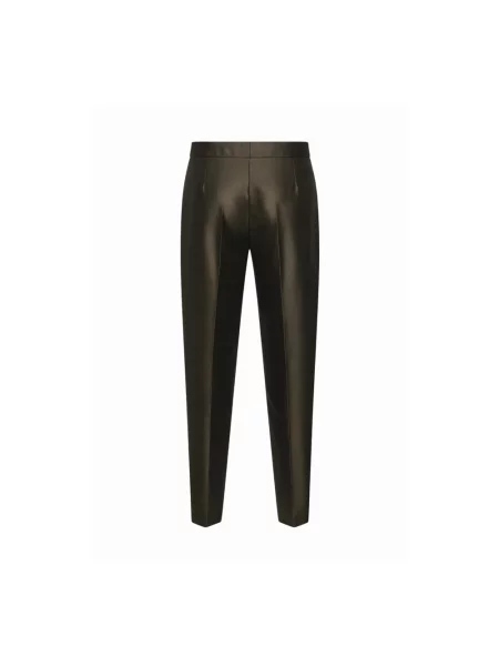 Spodnie Max Mara Studio zielone