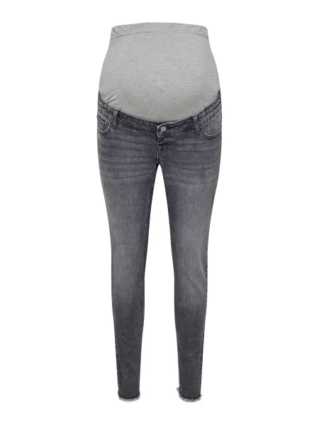 Only Maternity Jeans OLMBLUSH denim gri
