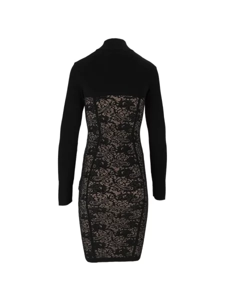 Rochie mini Elisabetta Franchi din dantelă negru