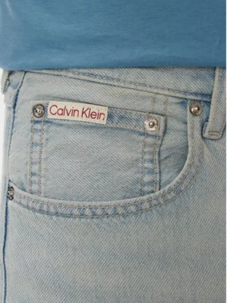 Jeansy Calvin Klein Jeans modré