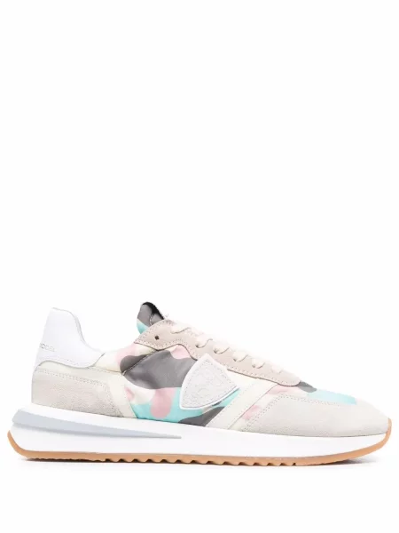 Sneakerși Philippe Model Paris cu model camuflaj
