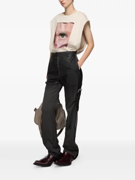 Tricou Acne Studios fără mâneci cu imagine