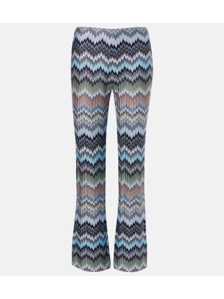 Pantaloni Missoni albastru