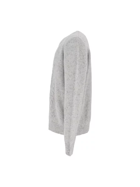 Dzianinowy sweter Peserico szary
