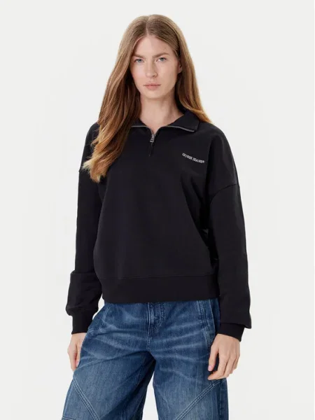 Суитчър Guess Jeans черно