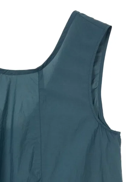 Rochie Tomboy fără mâneci cu cordon albastru