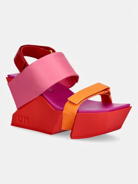 United Nude sandali s platformo usnjeni Brutt Sandal roza