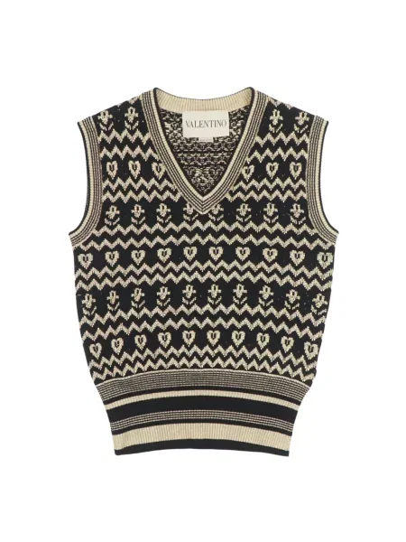 Sweter Valentino wełniany czarny